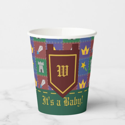 Ein Wee's Fantasy Quilt Paper Cup Pappbecher (Links)