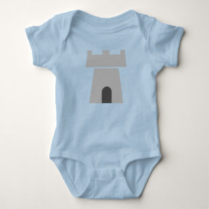 Ein Wee's Fantasy Tower Baby Bodysuit Strampler