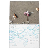 Ein Weg auf dem Strand Kalender (Mär 2027)