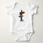 Ein Weg Baby Bodysuit Strampler (Vorderseite)