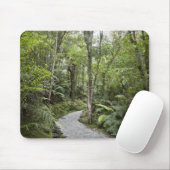 Ein Weg durch einen Regenwald an der Basis von Mousepad (Mit Mouse)
