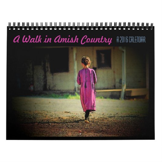 Ein Weg im amischen Land-Kalender Kalender (Titelbild)