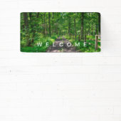 Ein Weg im grünen Wald Banner (InSitu)