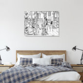 Ein Weg im Hotel-Dieu, Paris Leinwanddruck (Insitu (Schlafzimmer))