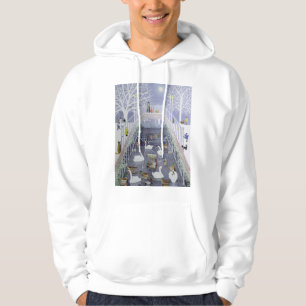 Ein Weg im Park Hoodie