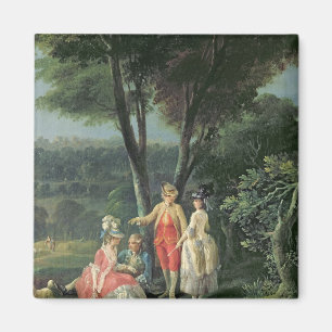 Ein Weg im Park Magnet