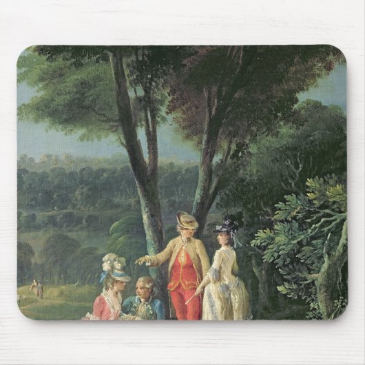 Ein Weg im Park Mousepad (Vorne)