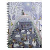 Ein Weg im Park Notizblock (Vorderseite)