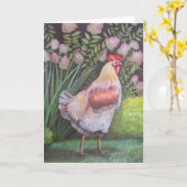 Ein Weg in der Garten GRUSS-KARTE Karte (Gelbe Blume)