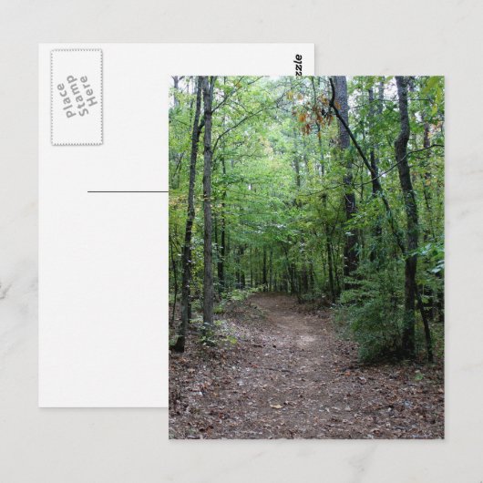 Ein Weg in Georgien Postkarte (Vorne/Hinten)