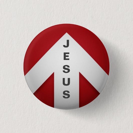 Ein Weg - Jesus Button (Vorderseite)