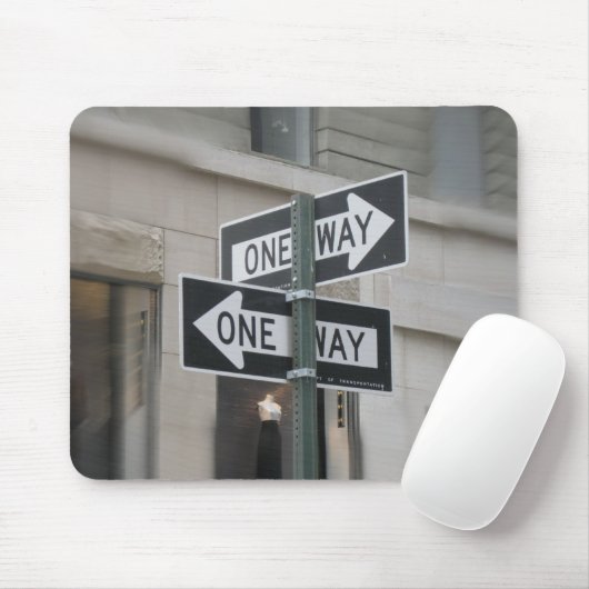 Ein Weg Mousepad (Mit Mouse)