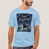 Ein Weg zu neuen Anfängen T-Shirt (Vorderseite)