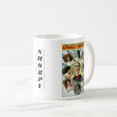 Ein weiblicher Schlagzeuger Kaffeetasse (VorderseiteRechts)