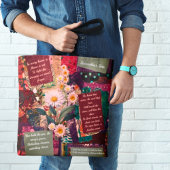 Ein weich Bohemisches, florales Personalisiertes G Tasche
