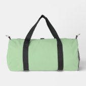 Ein weicher, blasser mintgrüner Hintergrund Duffle Bag (Vorderseite)