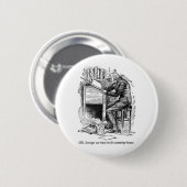 Ein Weihnachten Carol Button (Vorne & Hinten)