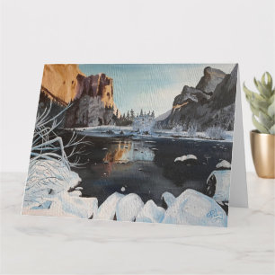 Ein Weihnachten im Wald, von Gary Poling Karte