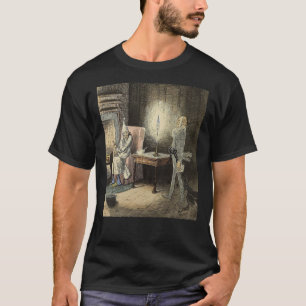 Ein Weihnachts-Carol-Scrooge Der Geist von Jacob M T-Shirt