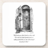 Ein Weihnachts-Carol-Untersetzer Getränkeuntersetzer (Vorderseite)