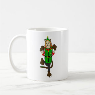 ein Weihnachts-Catgirl-Kaffeebecher Kaffeetasse