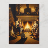 Ein Weihnachts-Horror Postkarte (Vorderseite)