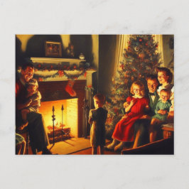 Ein Weihnachts-Horror Postkarte