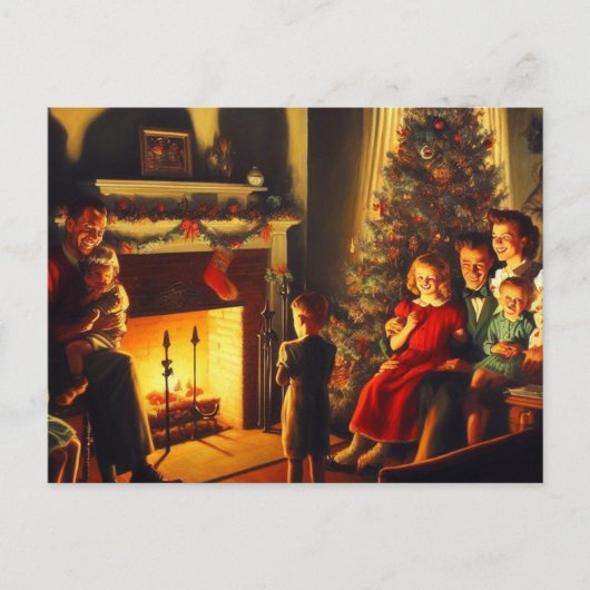 Ein Weihnachts-Horror Postkarte (Vorderseite)