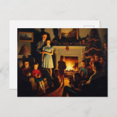 Ein Weihnachts-Horror Postkarte (Vorne/Hinten)