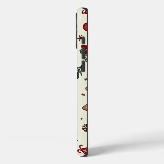Ein Weihnachts-iPhone 16 plus Hüllen (Rückseite / Links)