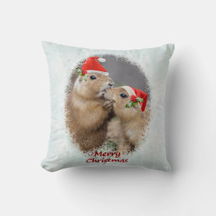 Ein Weihnachts-Kiss-Kissen Kissen