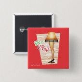 Ein Weihnachts-Lampe | Ein Leg hoch holen Button (Vorne & Hinten)