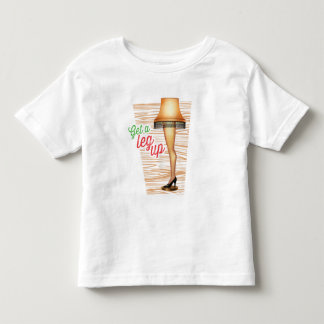 Ein Weihnachts-Lampe | Ein Leg hoch holen Kleinkind T-shirt