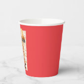 Ein Weihnachts-Lampe | Ein Leg hoch holen Pappbecher (Links)