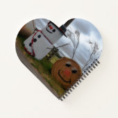 Ein Weihnachts-Weihnachtsgeschenk im Bauernhof Notizblock (Rückseite)