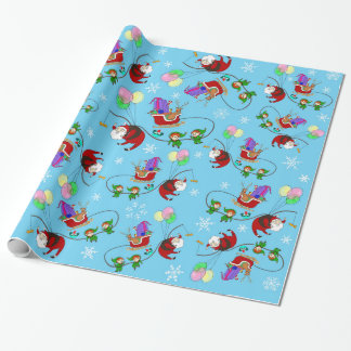 Ein Weihnachtsaustausch Geschenkpapier