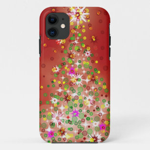 Ein Weihnachtsbaum, der glüht Case-Mate iPhone Hülle