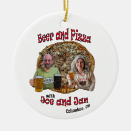 Ein Weihnachtsbaum muss... Keramik Ornament