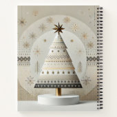 ein Weihnachtsbaum-Notizbuch Notizblock (Rückseite)