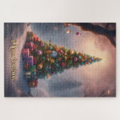Ein Weihnachtsbaum Puzzle (Horizontal)