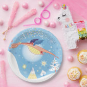 Ein Weihnachtsdrache Pappteller (Party)