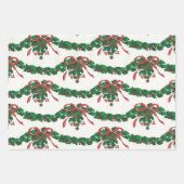 Ein Weihnachtsfest in sehr Vintage Geschenkpapier Set (Vorderseite 2)