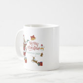 Ein Weihnachtsfest Kaffeetasse (Vorderseite Links)