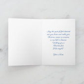 Ein Weihnachtsfick für Engel Weihnachts-Grußkarte Karte (Innenseite)