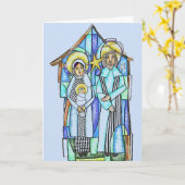 Ein Weihnachtsfick für Engel Weihnachts-Grußkarte Karte (Gelbe Blume)