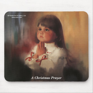 Ein Weihnachtsgebet Mousepad