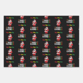Ein Weihnachtsgeschenk für alle Feiertage Packpapi Geschenkpapier Set (Vorderseite 3)