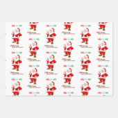Ein Weihnachtsgeschenk für alle Feiertage Packpapi Geschenkpapier Set (Vorderseite)