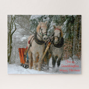 Ein Weihnachtsgeschenk für meine Großtochter Jigsa Puzzle