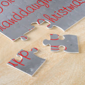 Ein Weihnachtsgeschenk für meine Großtochter Jigsa Puzzle (Seite)